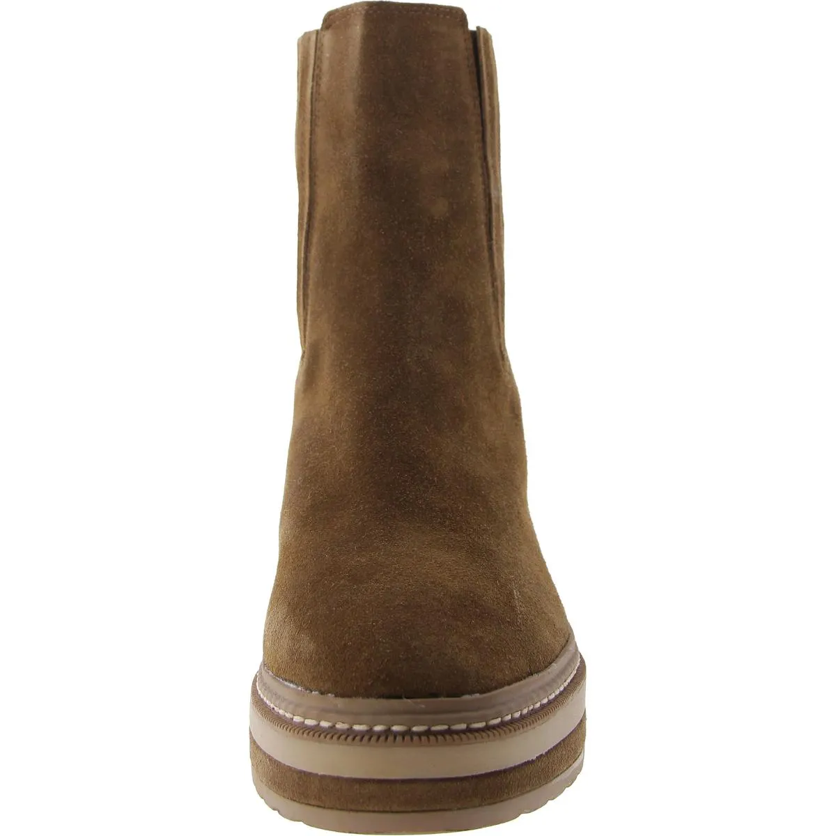 Lenny Womens Suede Padded Insole Booties