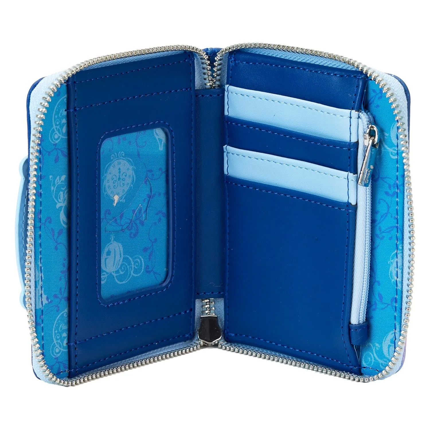 Loungefly x Disney Cinderella 75th Anniversary Zip Around Wallet