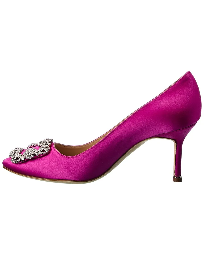 Manolo Blahnik Hangisi 70 Satin Pump