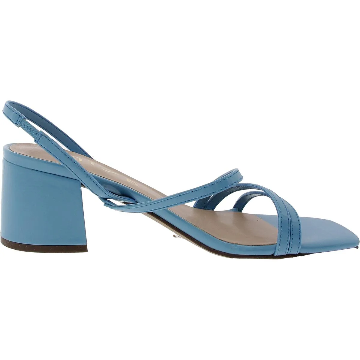 Marie Womens Stretch Patent Slingback Heels