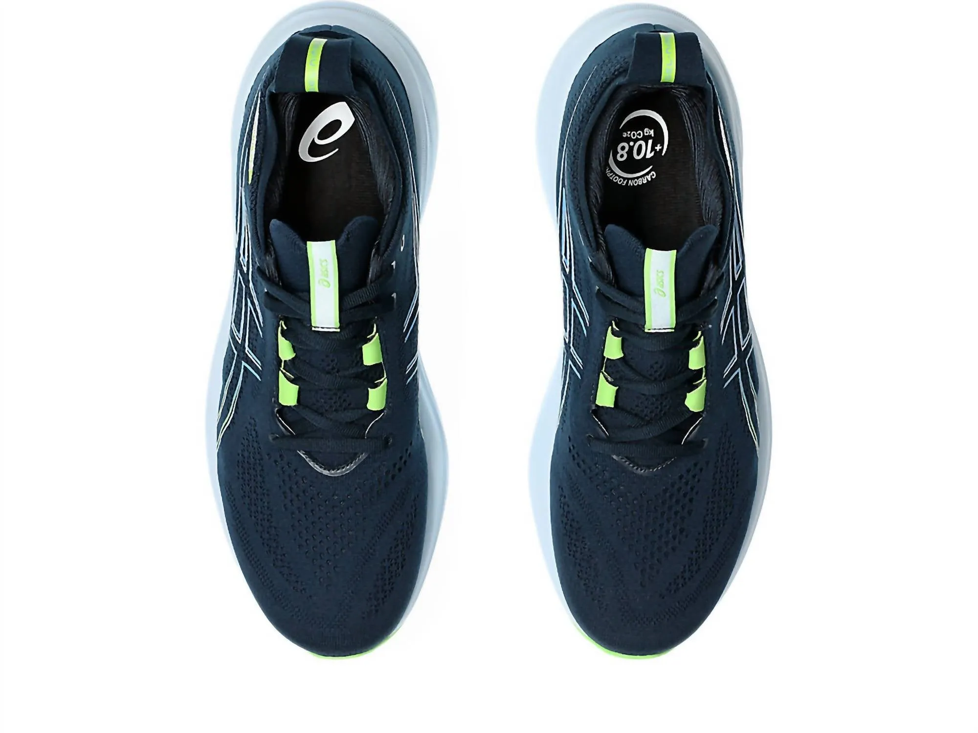 Men Gel-Nimbus 26 Running Shoes In French Blue/electric Lime