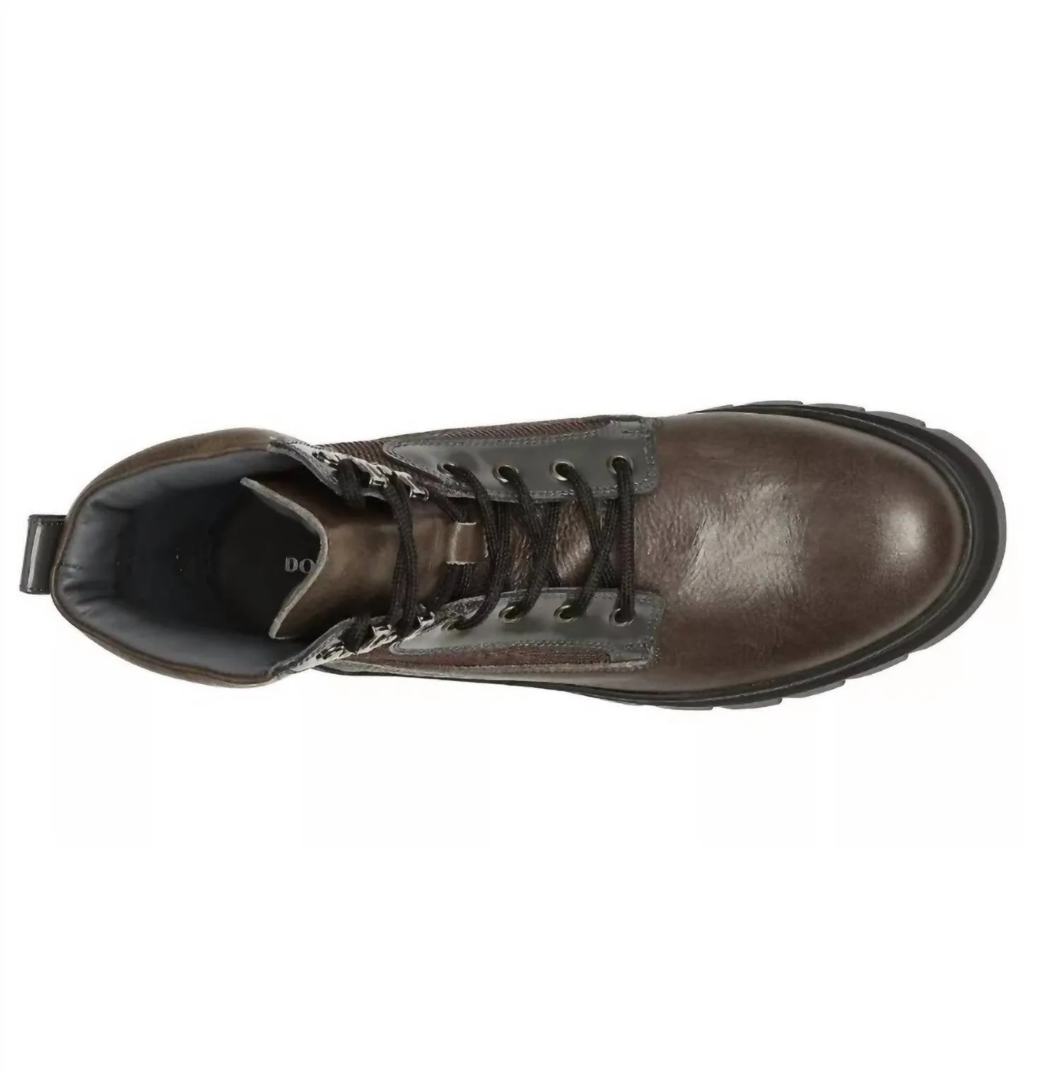 Men's Allister Boot In Calf Dark Grey