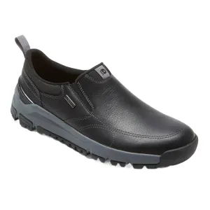 Men's Glastonbury Waterproof Slip-On Shoe - Medium In Black