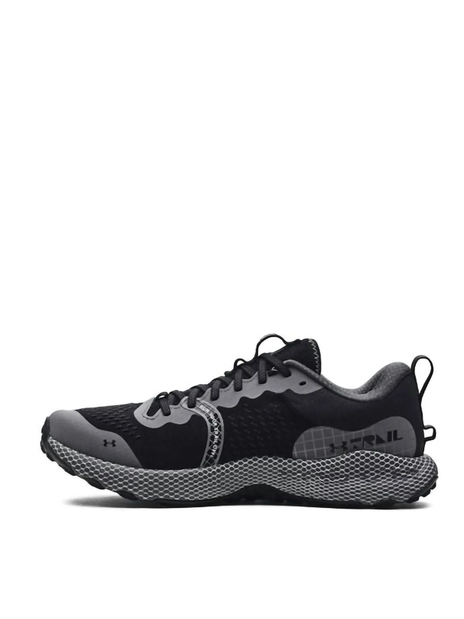 Men's Hovr Ds Ridge Running Shoes - Medium Width In Black,grey