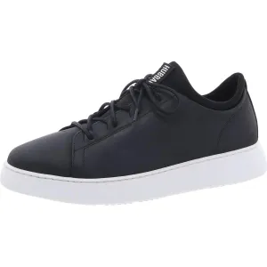 Mens Lace-Up Leather Casual And Fashion Sneakers