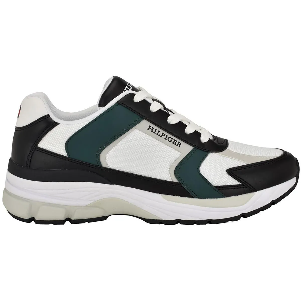 Mens Lace-Up Man Made Casual And Fashion Sneakers