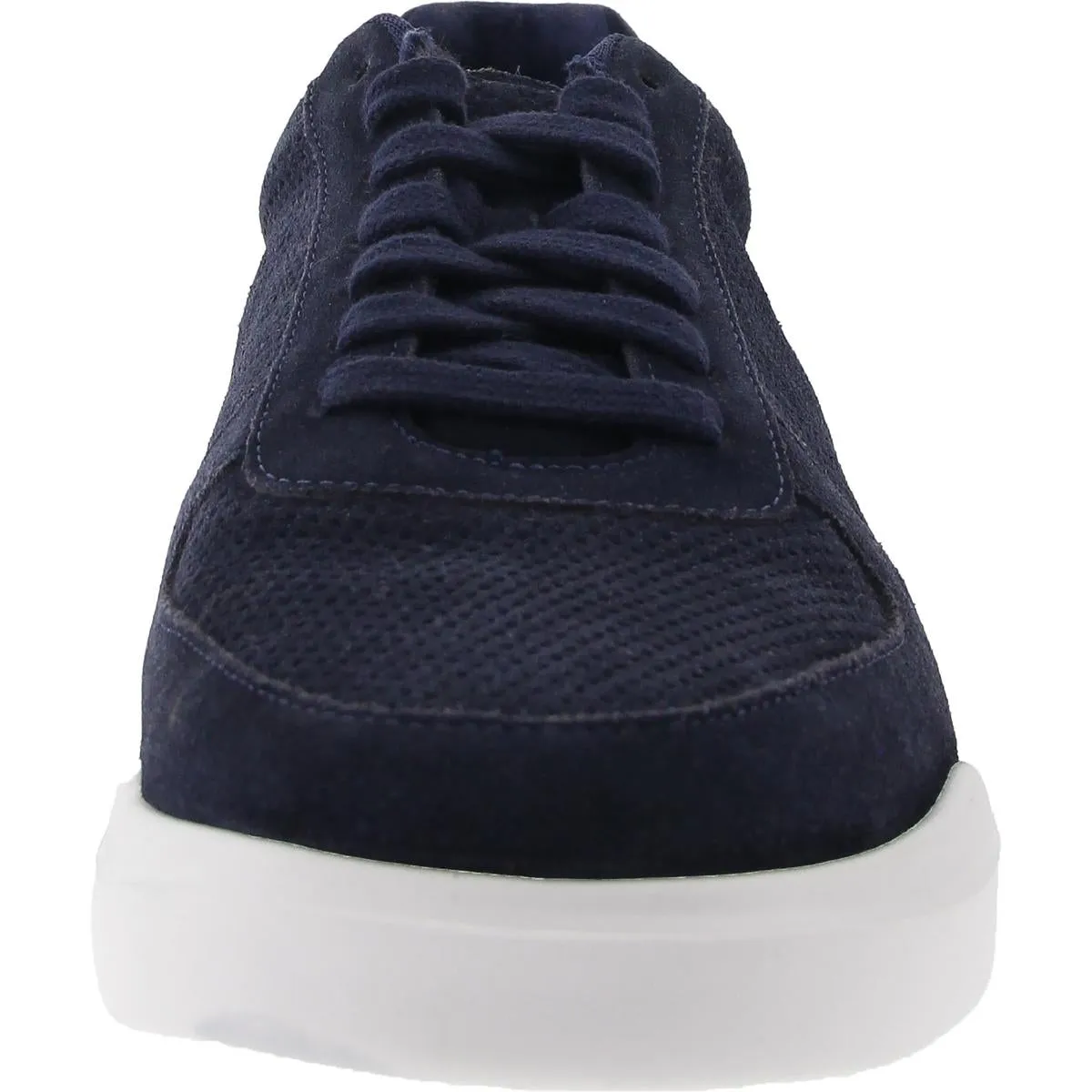 Mens Lace-Up Manmade Casual And Fashion Sneakers