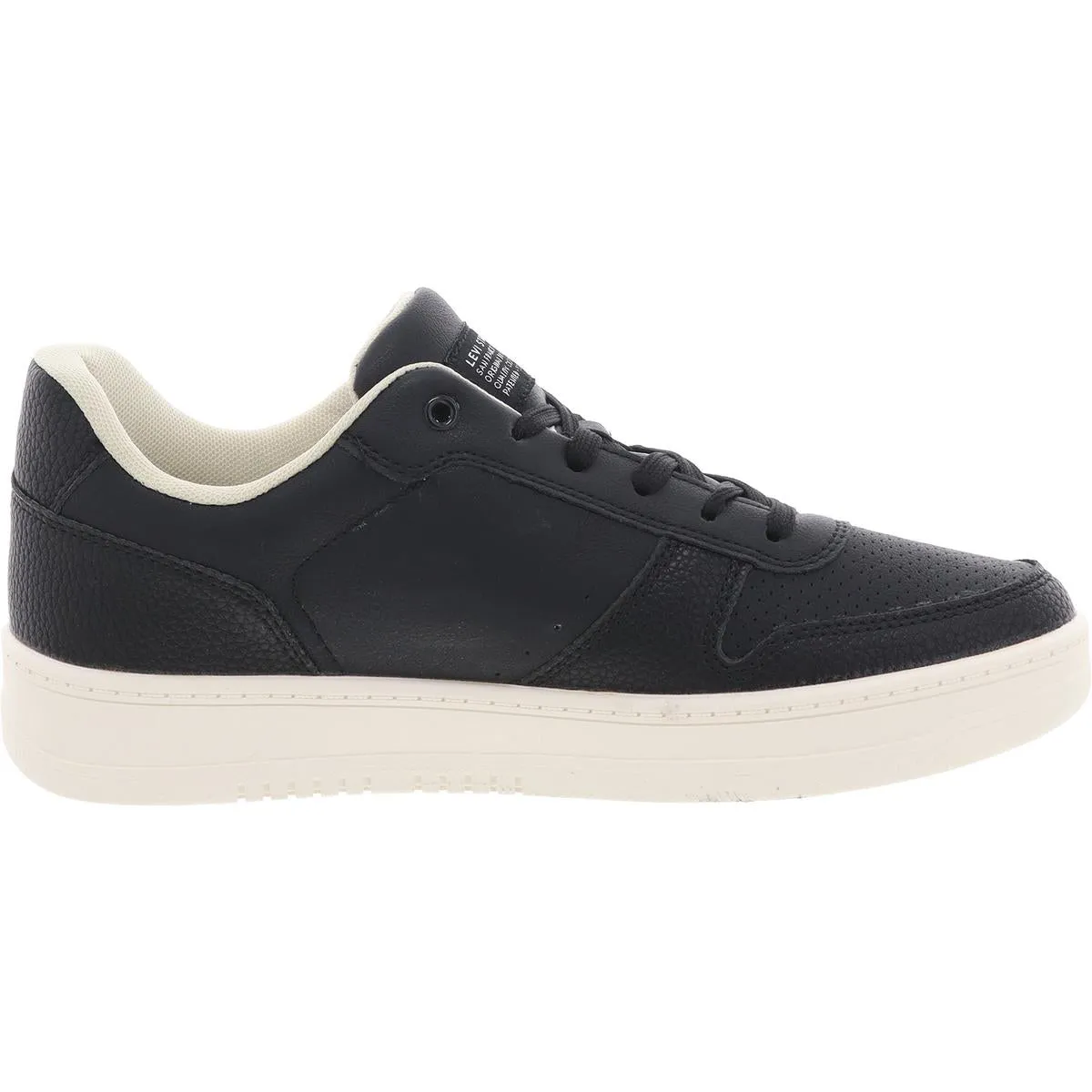 Mens Lace-Up Manmade Casual And Fashion Sneakers