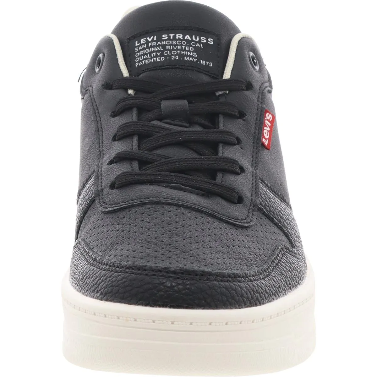 Mens Lace-Up Manmade Casual And Fashion Sneakers