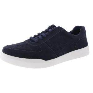 Mens Lace-Up Manmade Casual And Fashion Sneakers