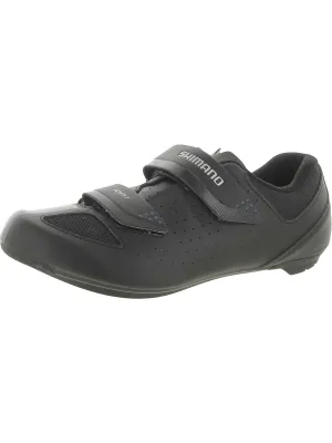 Mens Leather Slip On Cycling Shoes