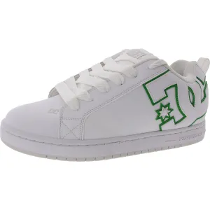 Mens Logo Leather Casual And Fashion Sneakers