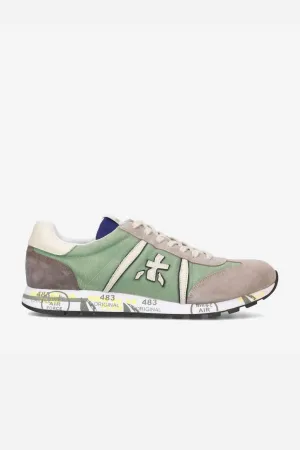 Men's Lucy Sneaker In Green/gray