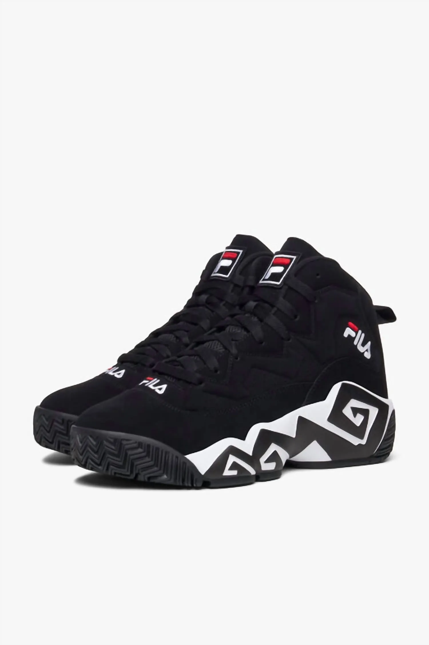 Men's Mb Basketball Shoe In Black/white/red