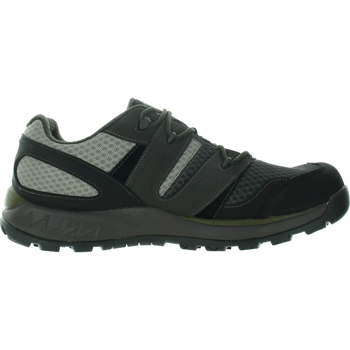 Mens Mesh Inset Leather Casual And Fashion Sneakers