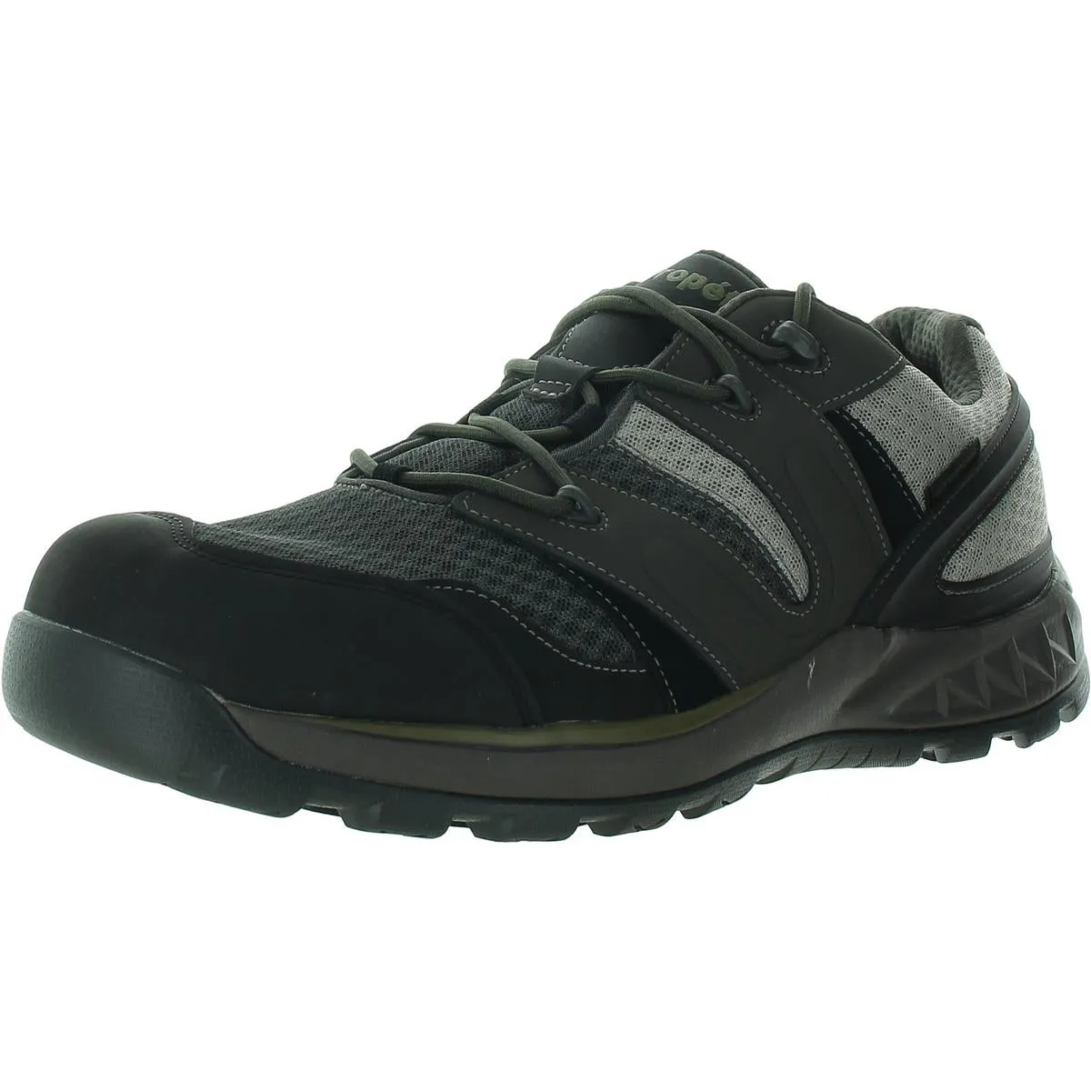 Mens Mesh Inset Leather Casual And Fashion Sneakers
