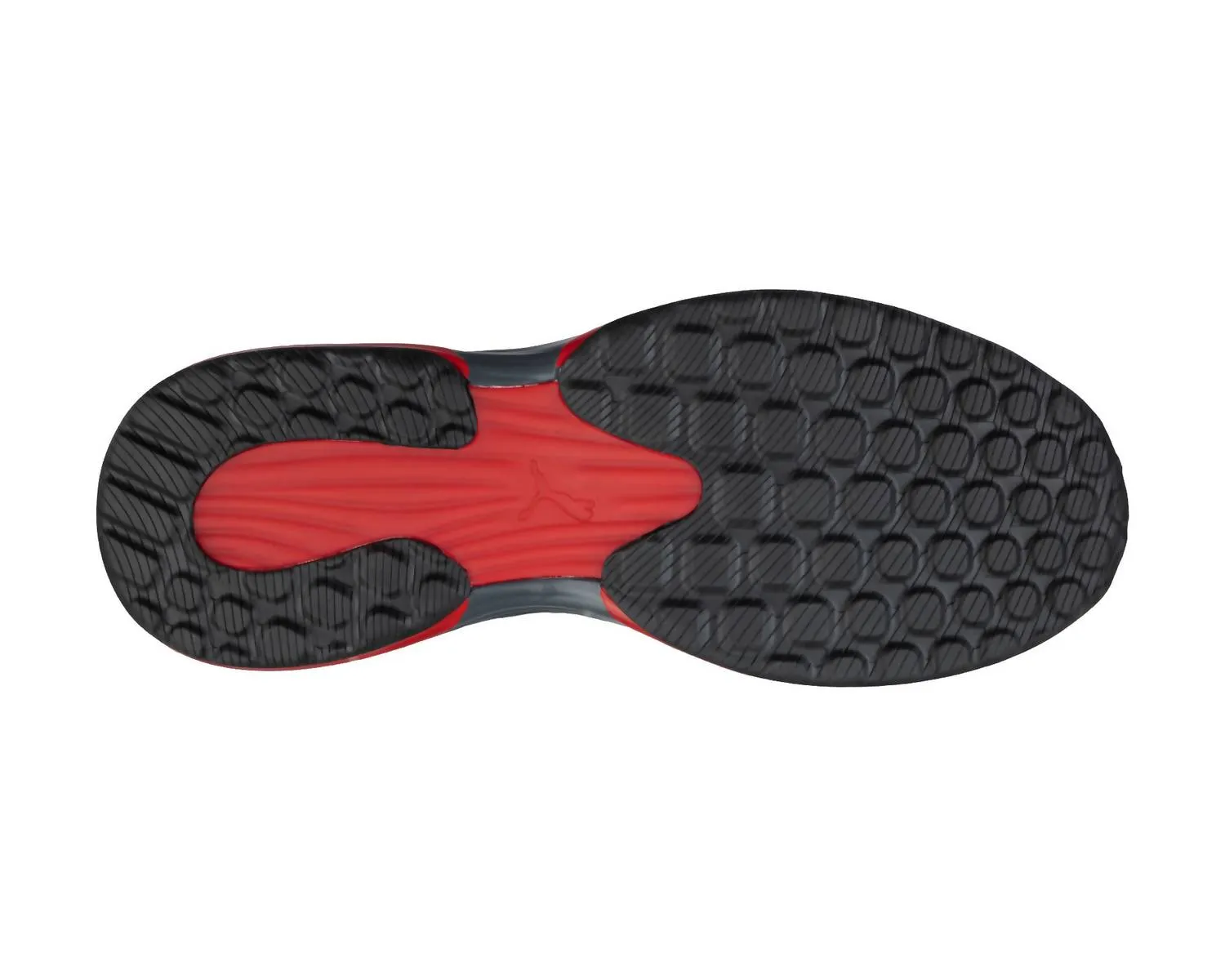 Men's Speed Low Athletic Composite Safety Toe Work Shoe In Black/red