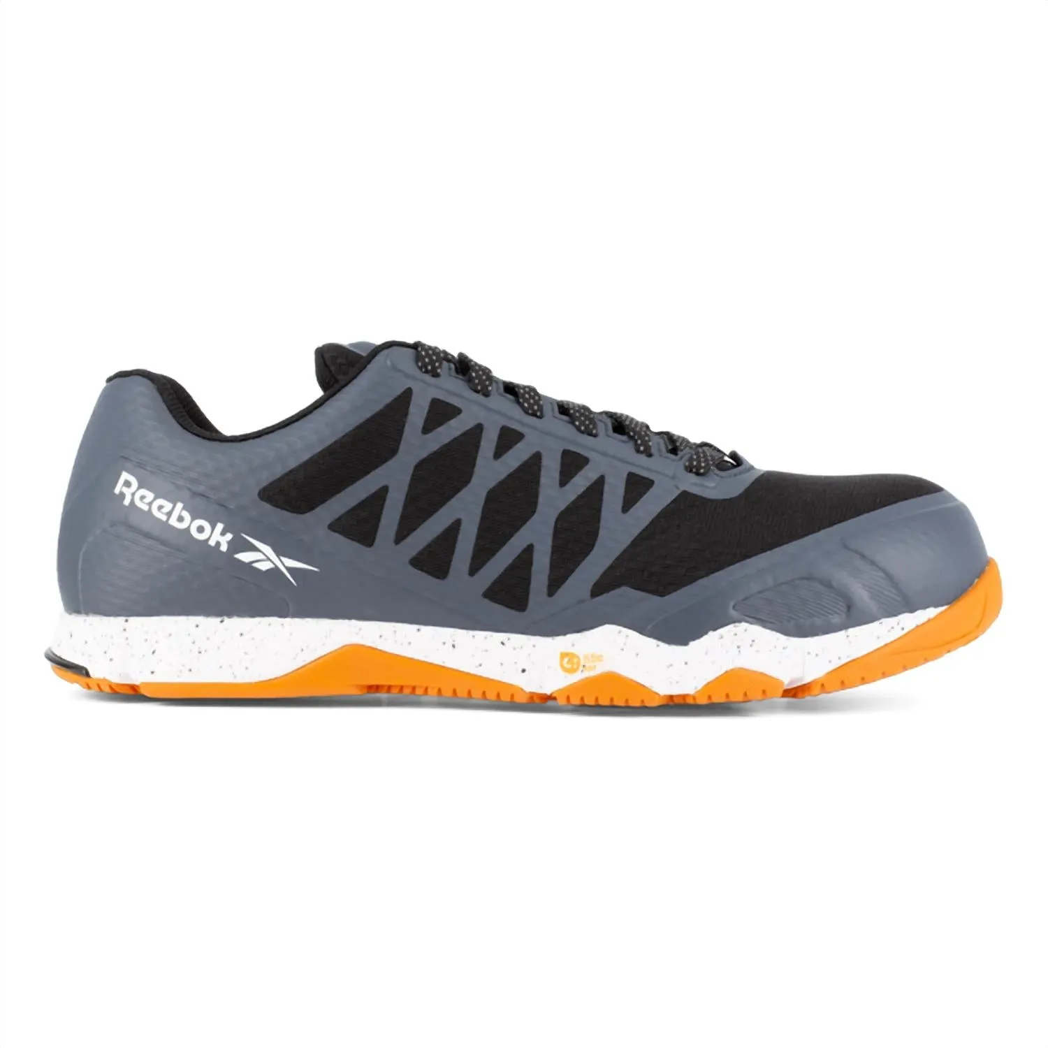Men's Speed Tr Work Athletic Shoe - Wide Width In Grey And Orange