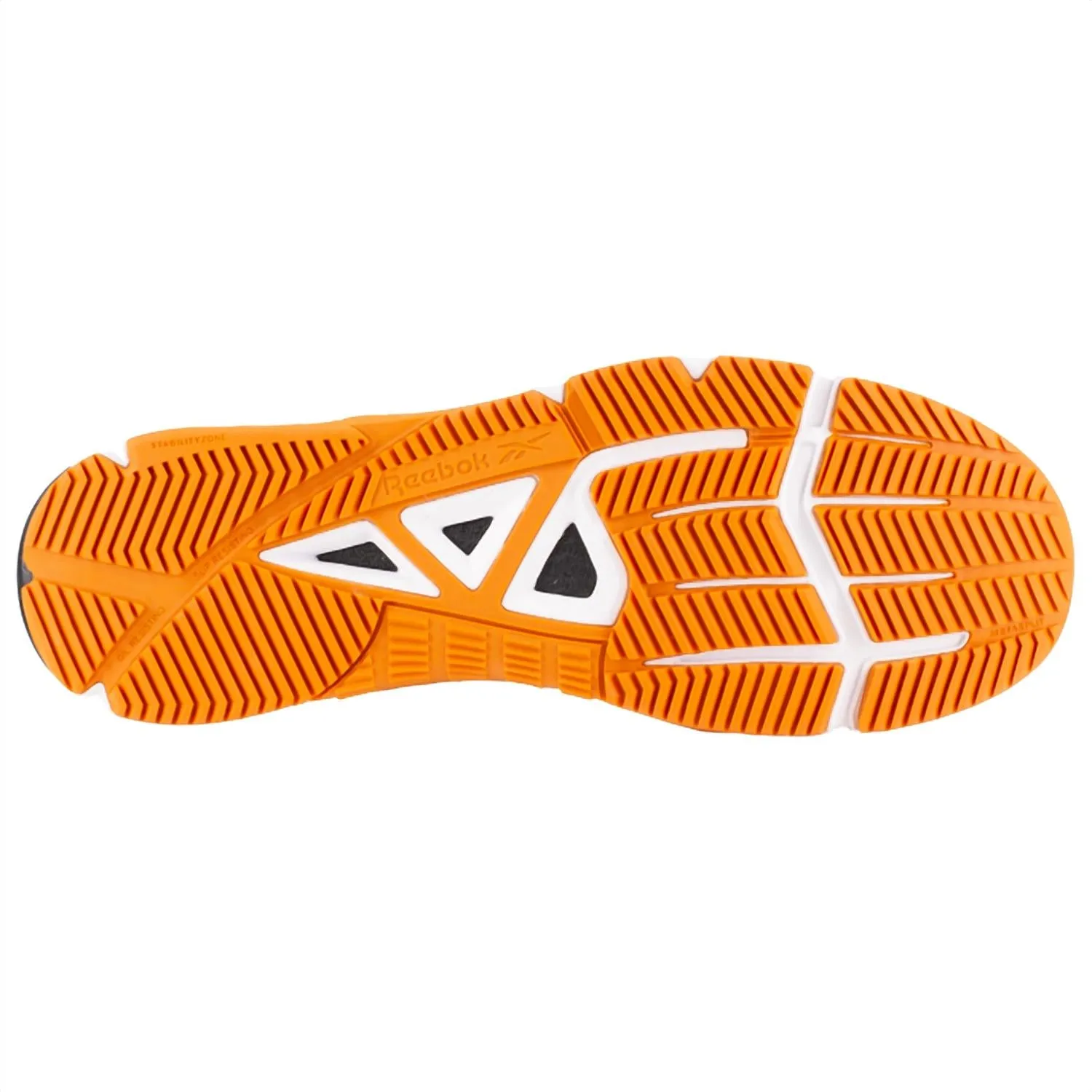 Men's Speed Tr Work Athletic Shoe - Wide Width In Grey And Orange