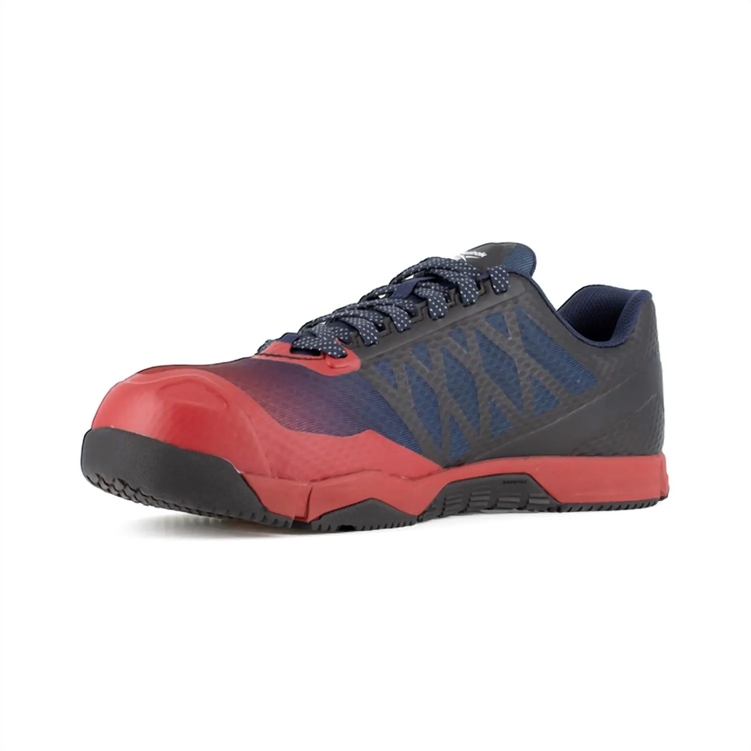 Men's Speed Tr Work Athletic Shoe - Wide Width In Red, Navy, And Black