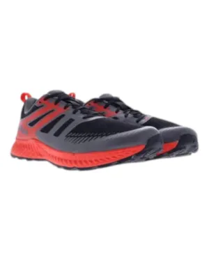 Men's Trailfly Shoes In Black/fiery Red/dark Grey