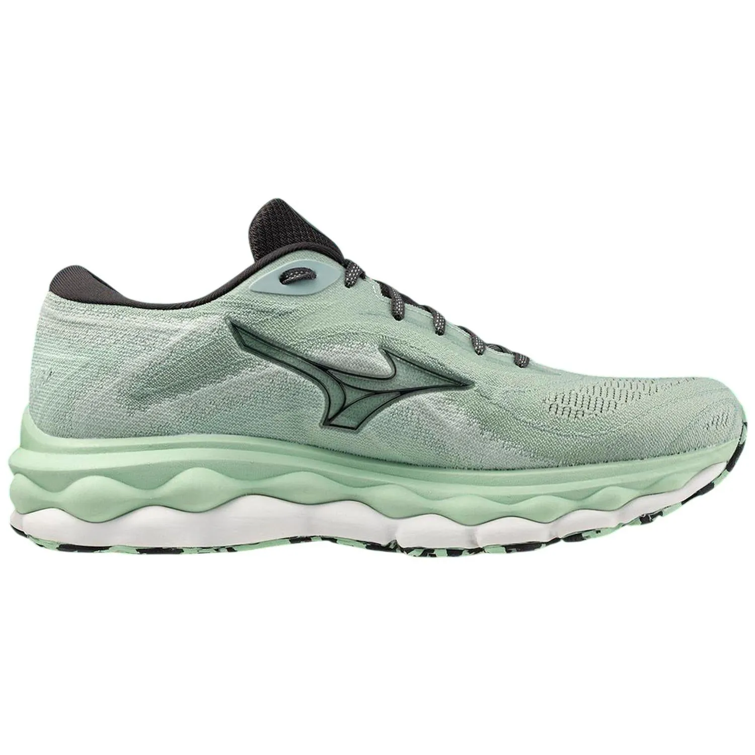 Men's Wave Sky 7 Running Shoes In Granite Green/nimbus Cloud