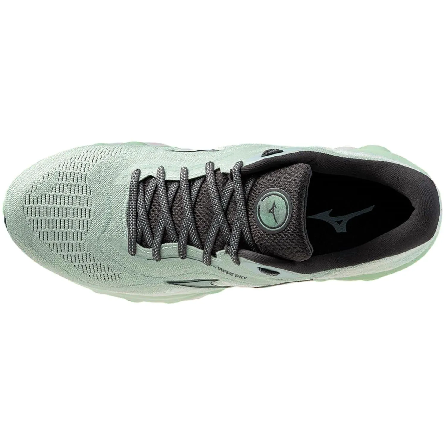 Men's Wave Sky 7 Running Shoes In Granite Green/nimbus Cloud