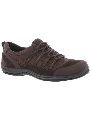 Merrimack Womens Suede Lace Up Athletic Shoes