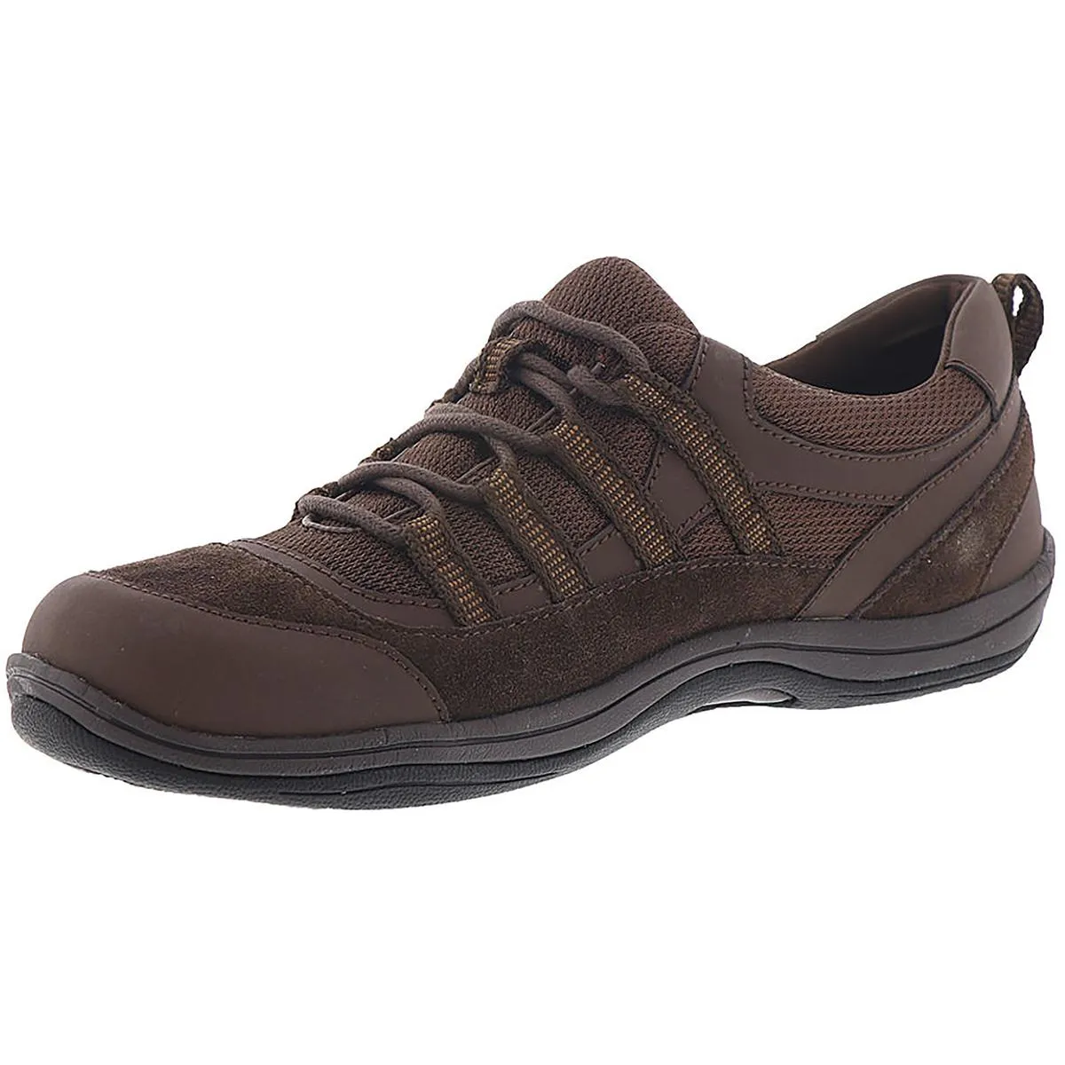Merrimack Womens Suede Lace Up Athletic Shoes