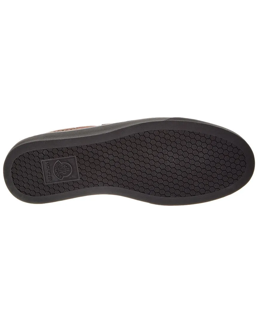 Moncler Monclub Leather Slip-On Sneaker