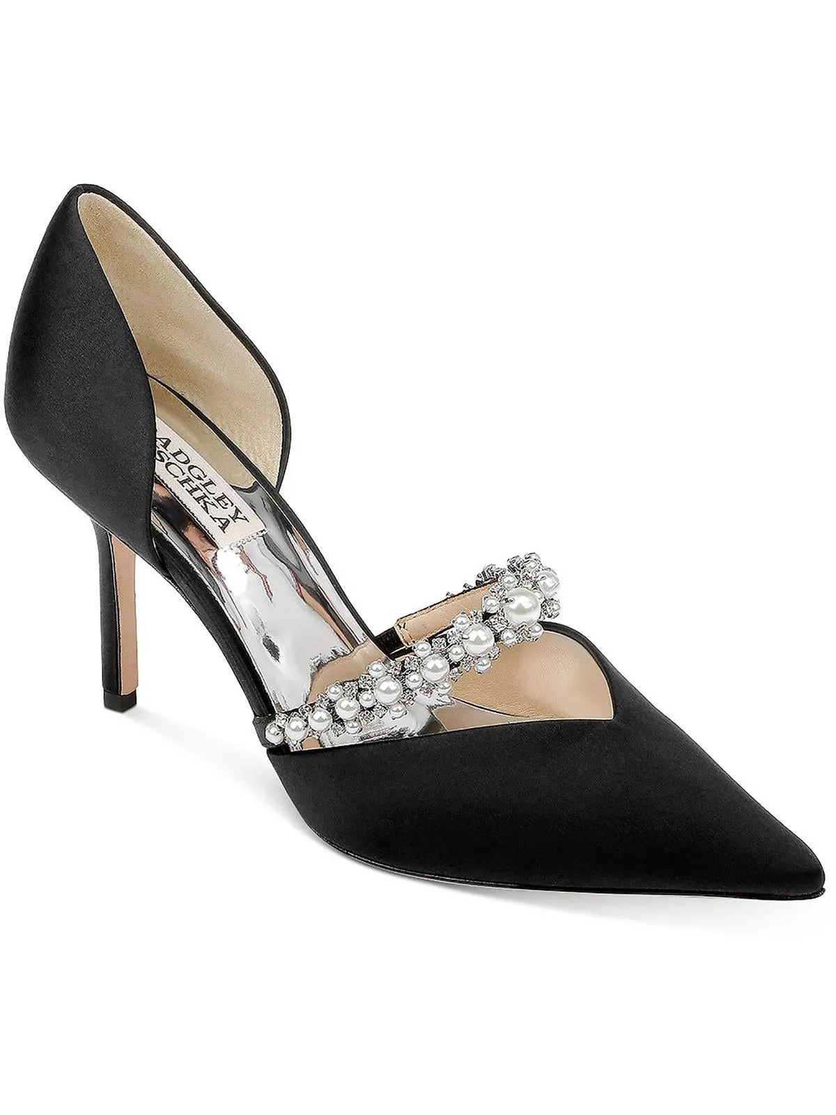 Nathalie  Womens Pointed Toe Dressy Pumps