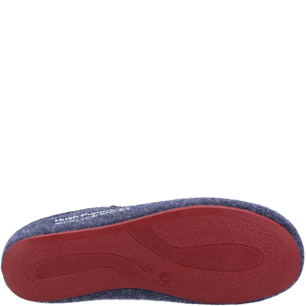 Navy/Red Mens Recycled Good Slippers