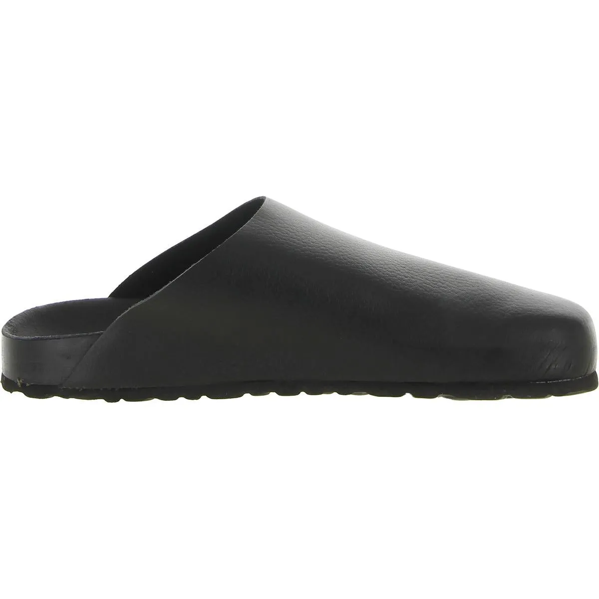 New Routine Womens Leather Slip On Mules