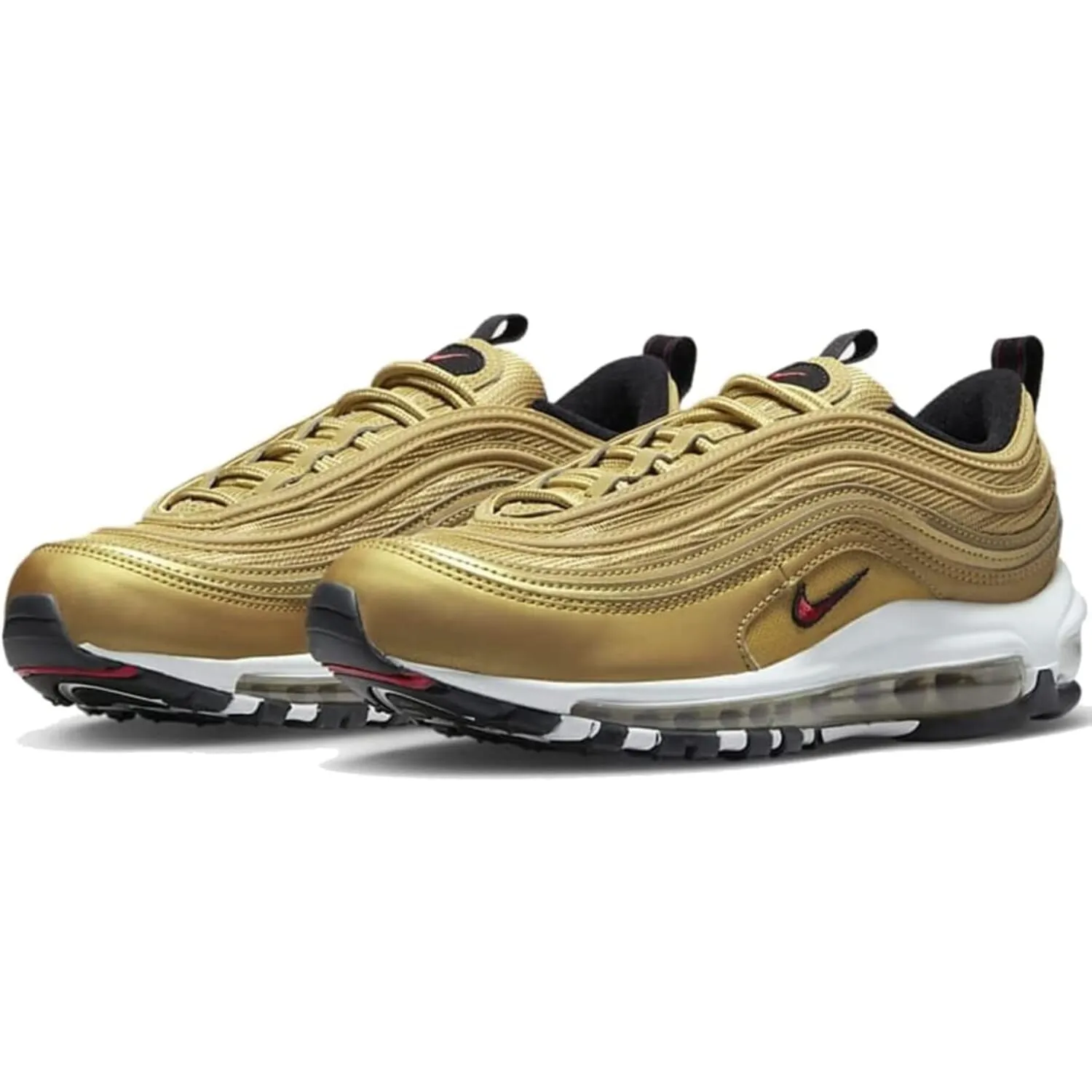 Nike Air Max 97 OG Metallic Gold/Varsity Red  DQ9131-700 Women's