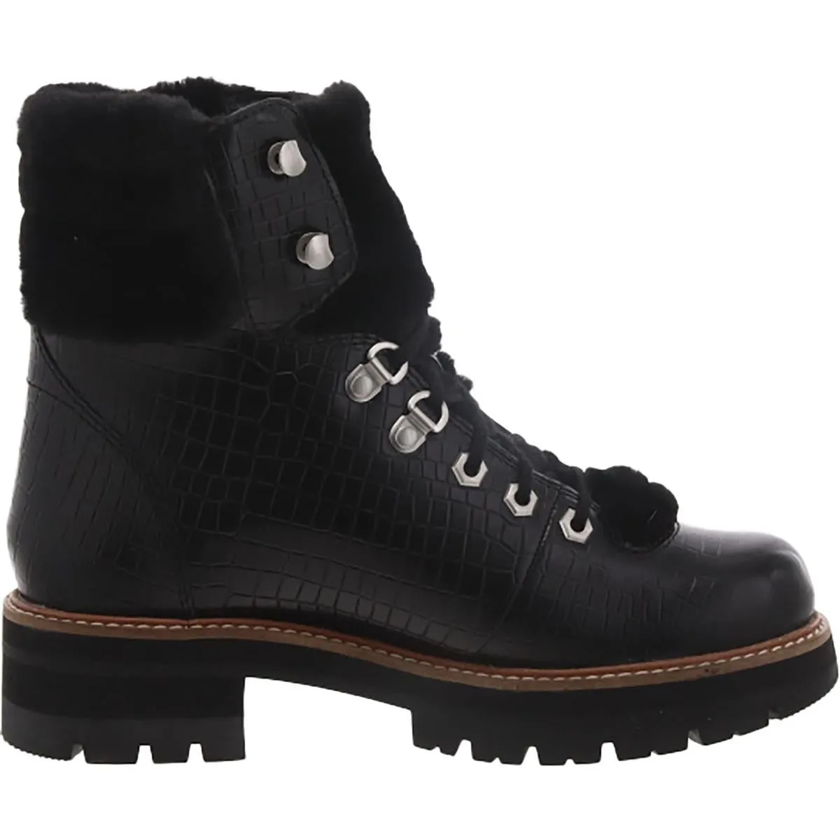 ORIANNA HIKER Womens Leather Lace up Hiking Boots