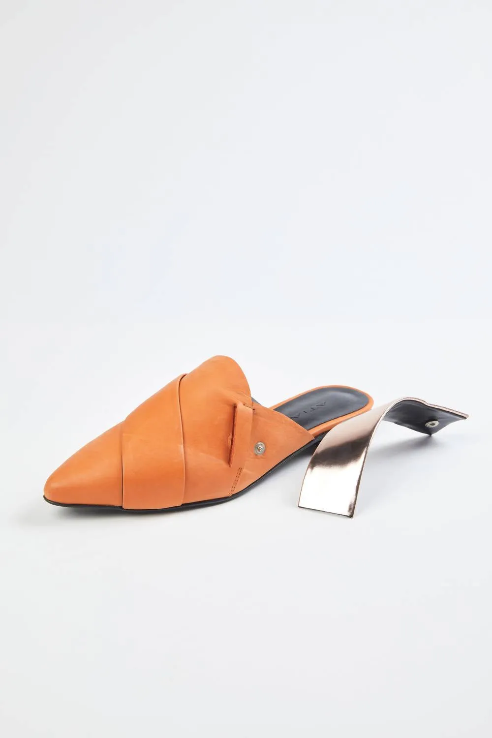 Origami Slipper In Terracotta