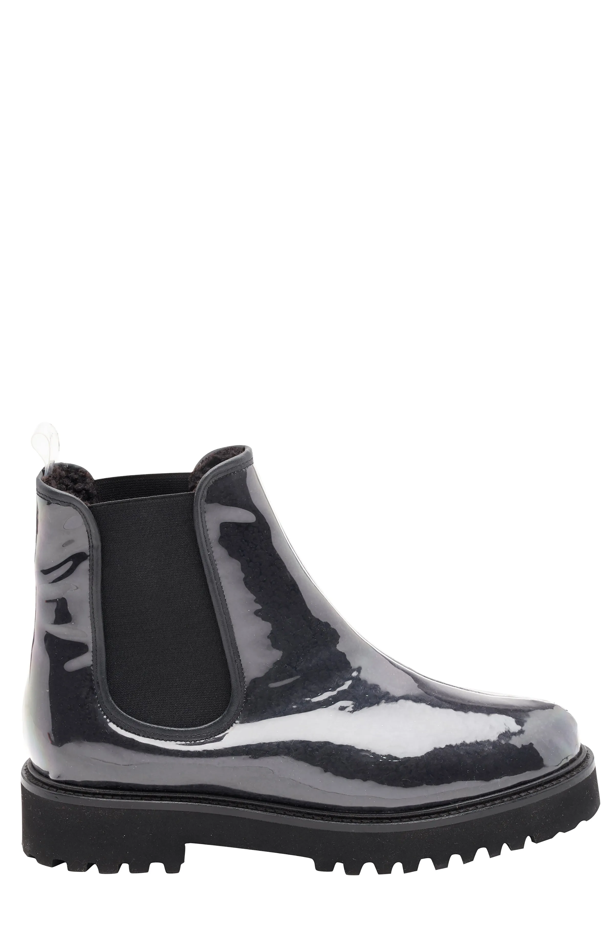 PEGGY VINYL WATER RESISTANT FEATHERWEIGHT CHELSEA BOOTIE