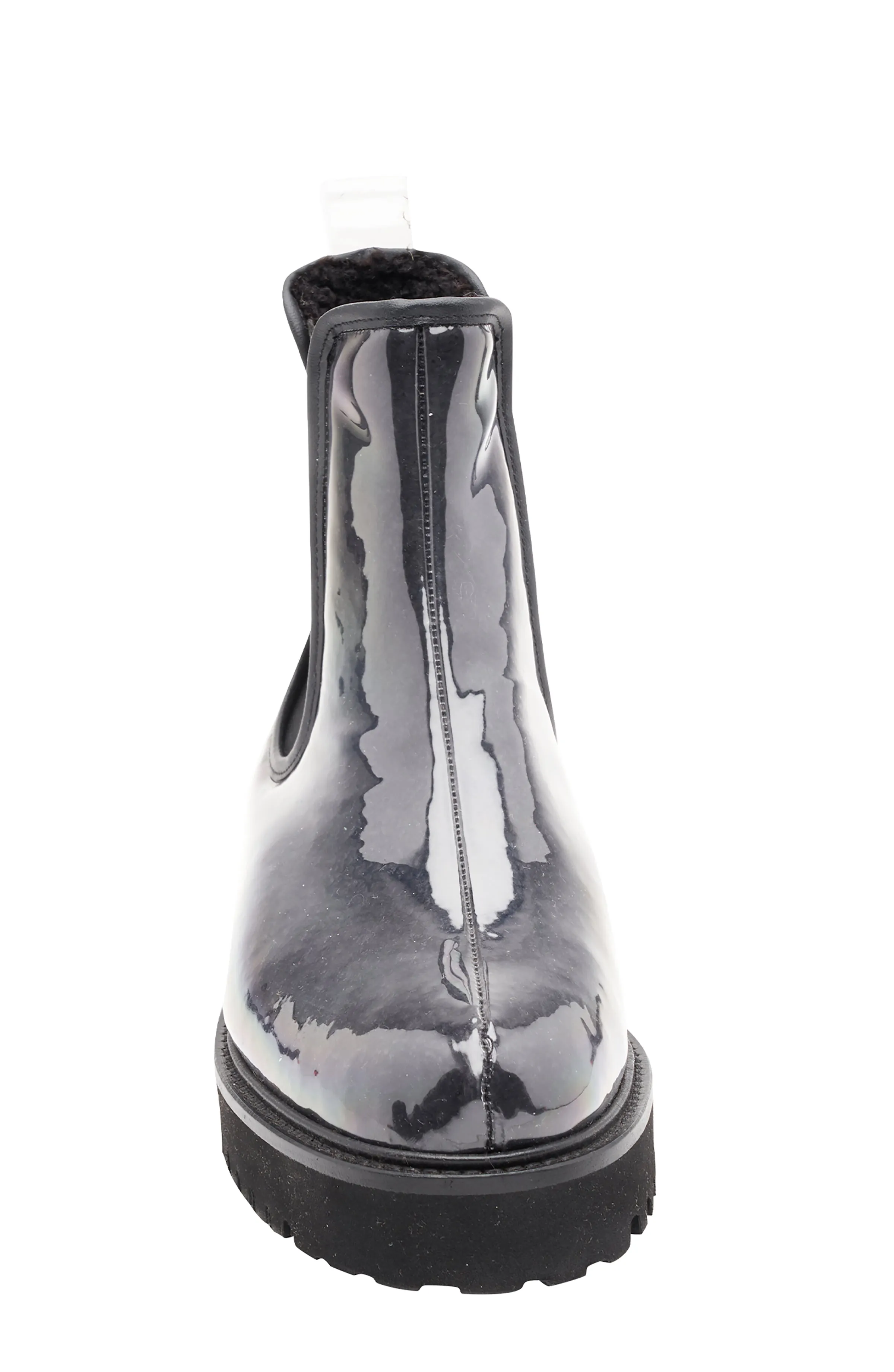 PEGGY VINYL WATER RESISTANT FEATHERWEIGHT CHELSEA BOOTIE