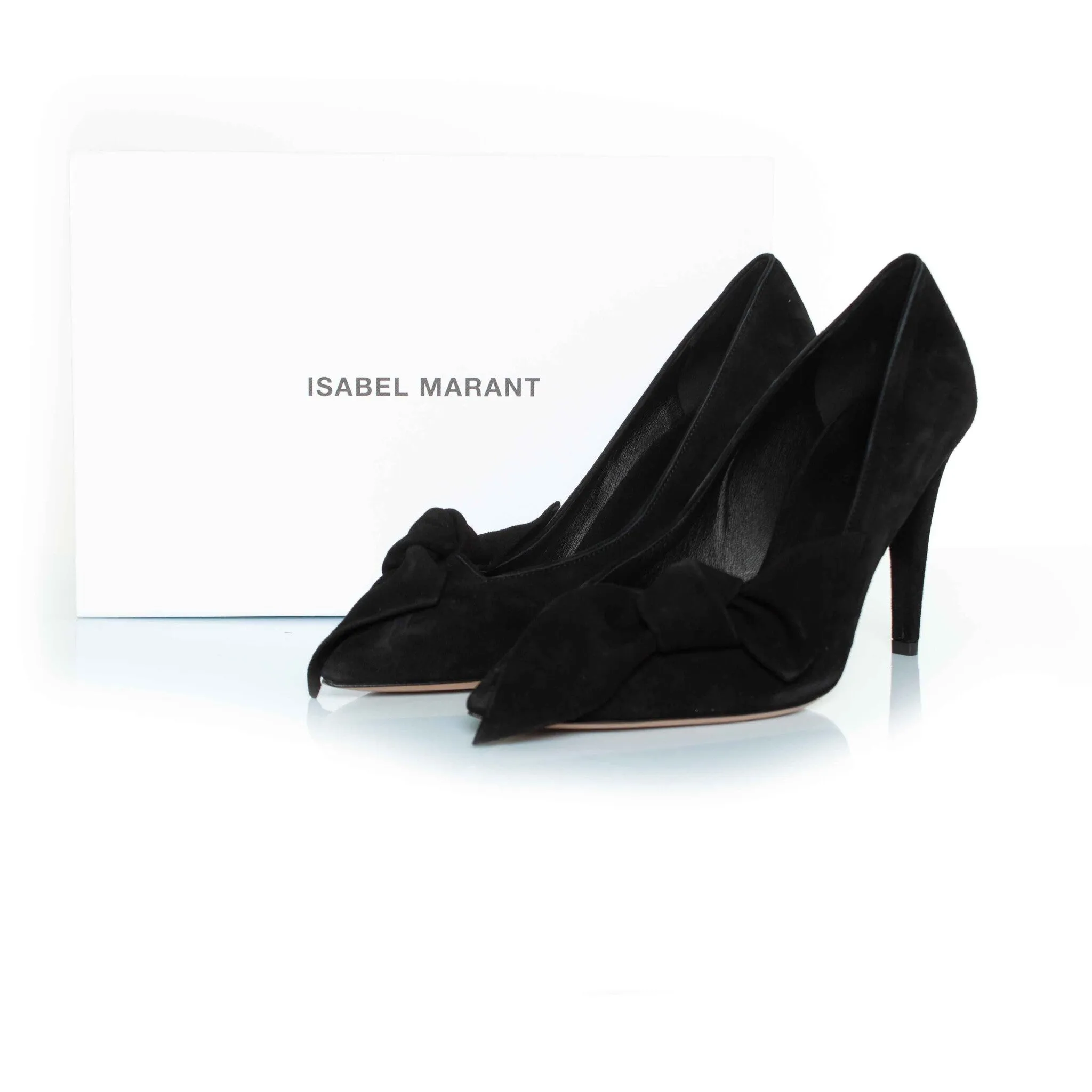 Poetty evening bow pumps in black