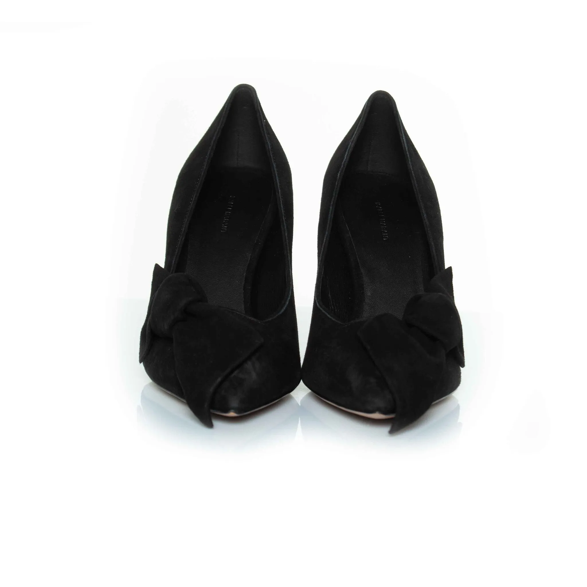 Poetty evening bow pumps in black