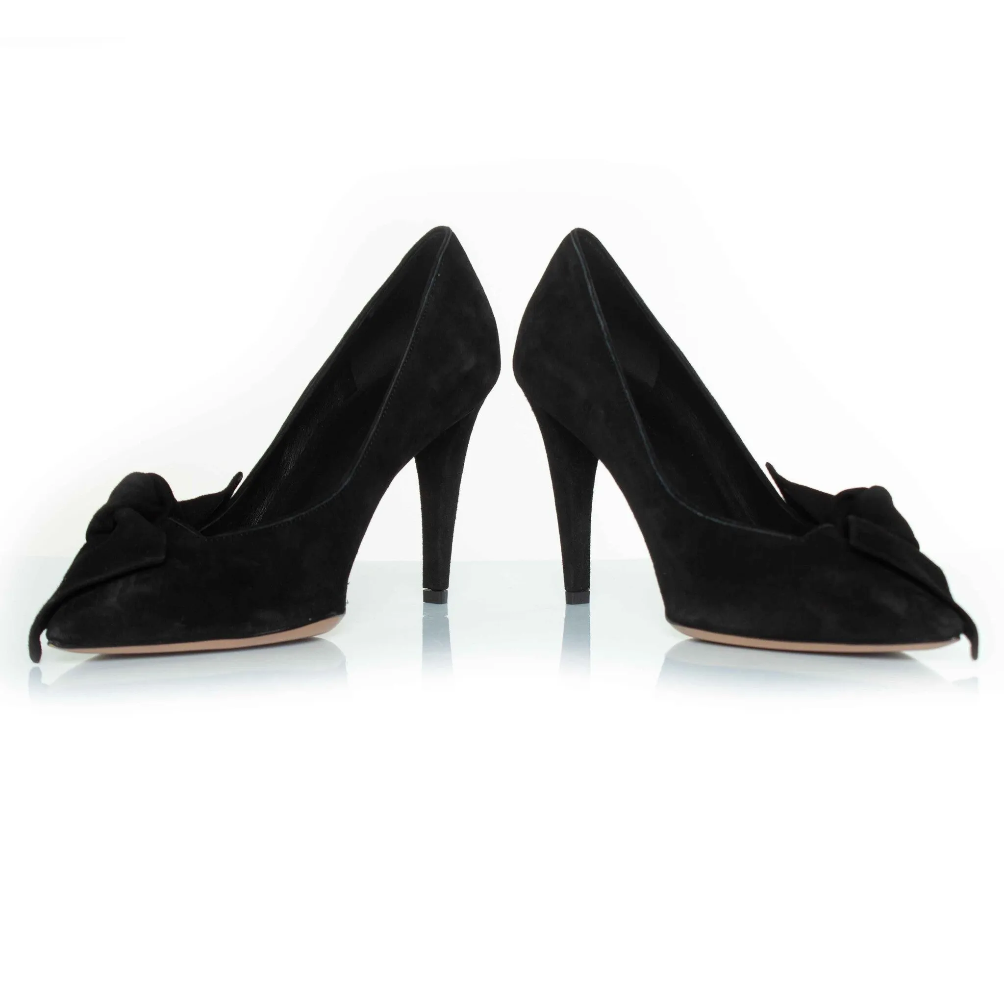 Poetty evening bow pumps in black