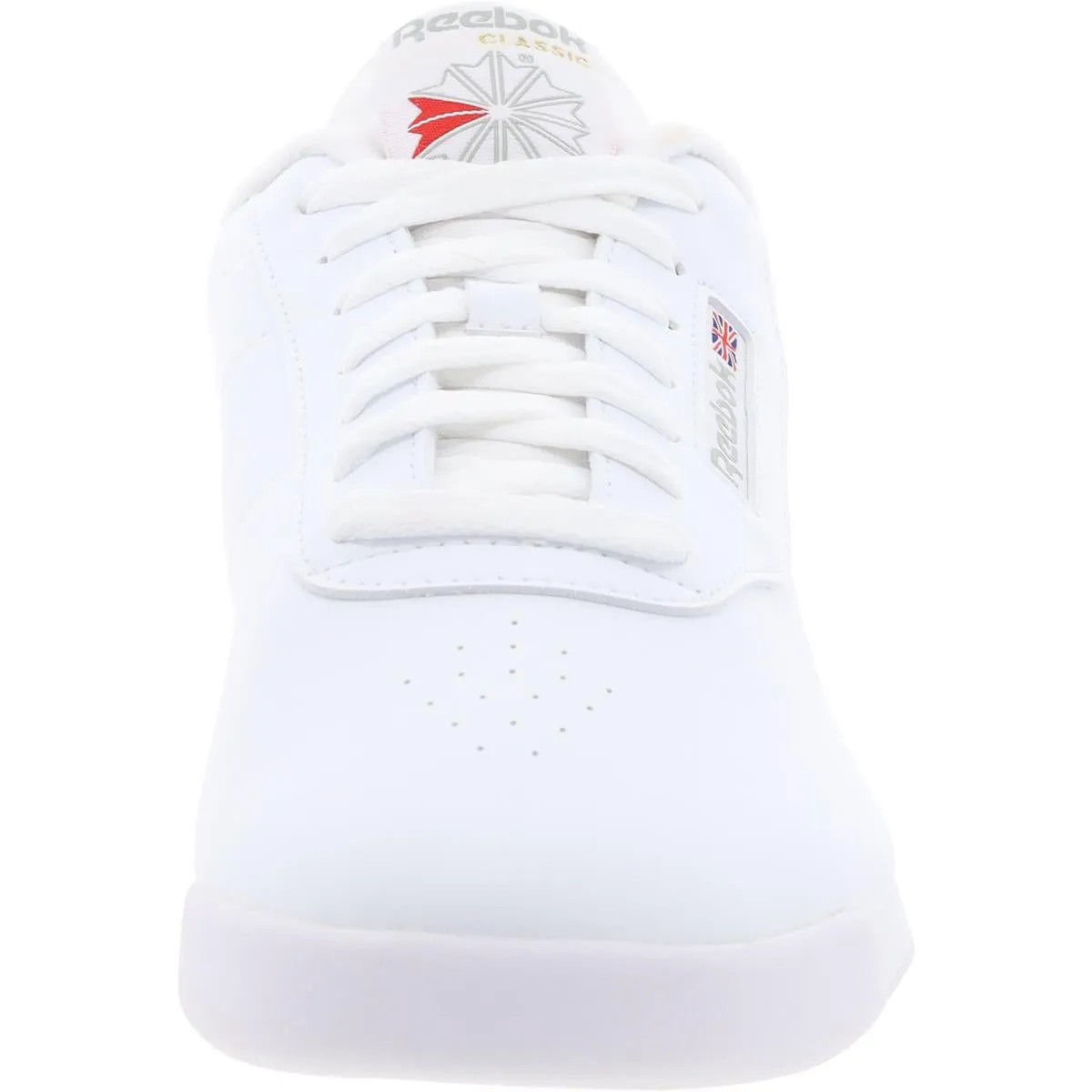 Princess Womens Leather Fitness Athletic and Training Shoes