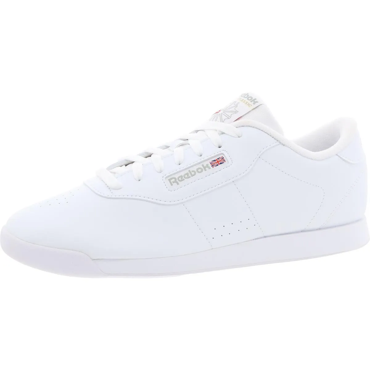 Princess Womens Leather Fitness Athletic and Training Shoes