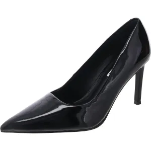 Priscilla Womens Padded Insole Patent Leather Pumps