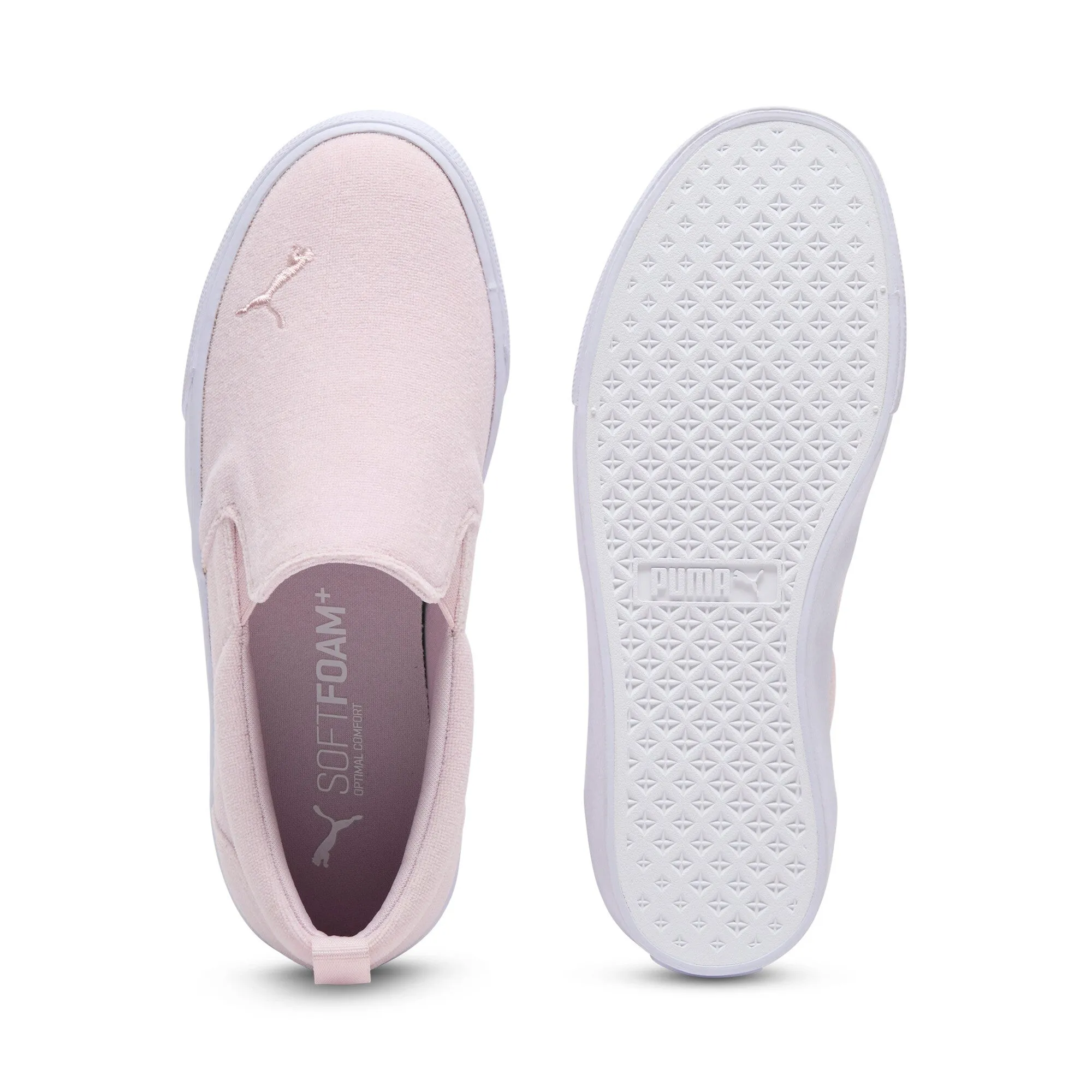 PUMA Women's Bari Terry Slip-On Comfort Shoes