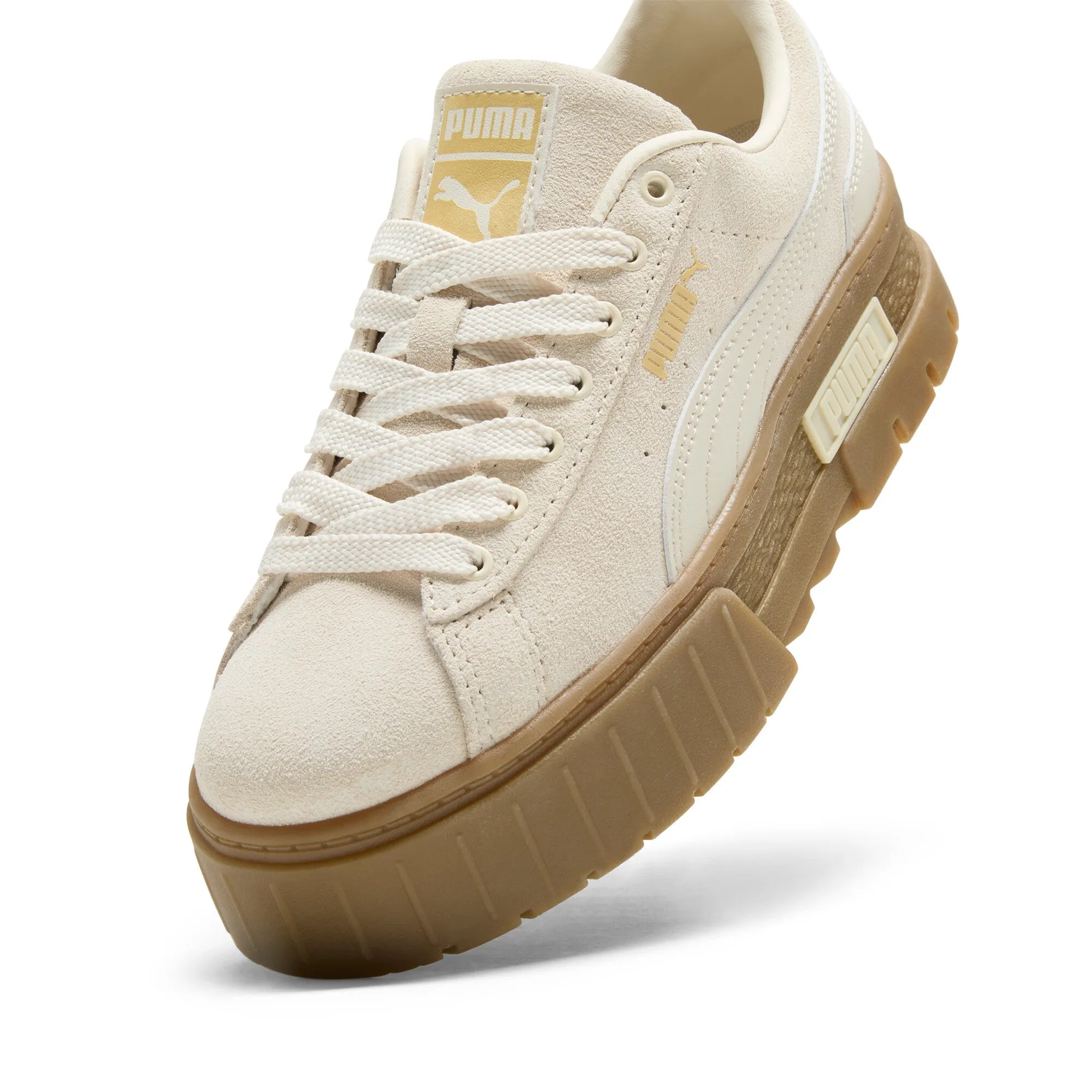 PUMA Women's Mayze Brushed Suede Sneakers