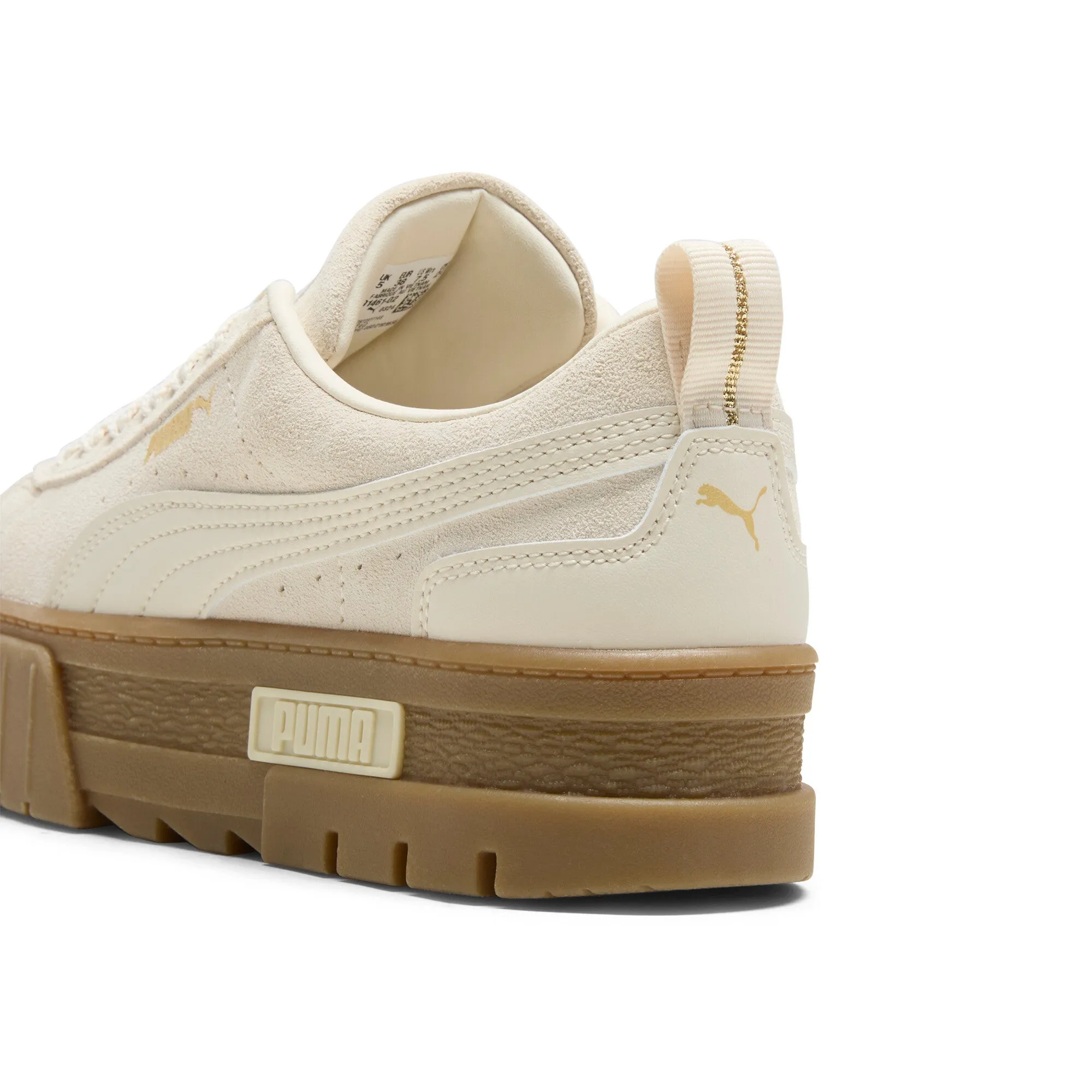 PUMA Women's Mayze Brushed Suede Sneakers