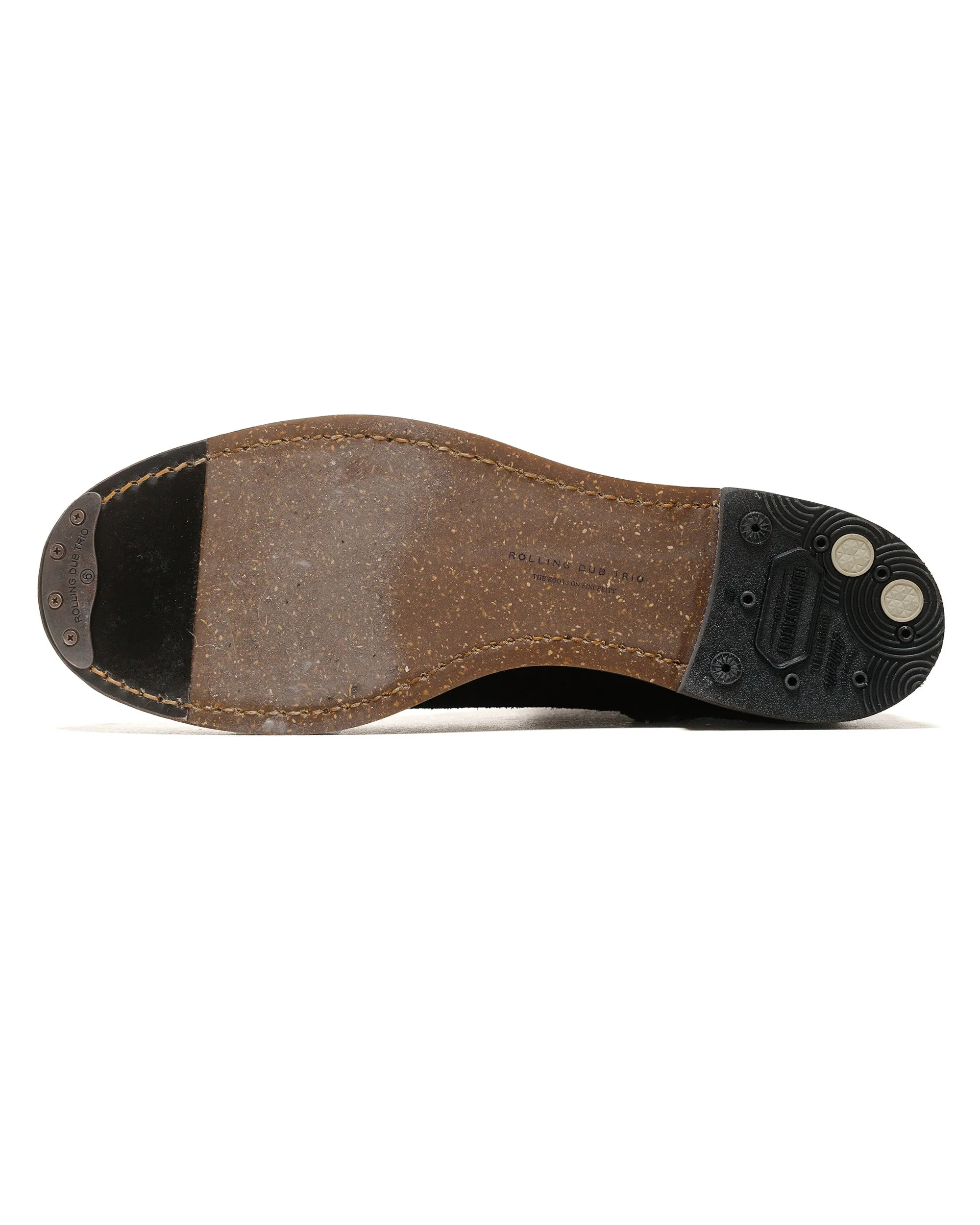 Rolling Dub Trio Casper Black Oil Suede