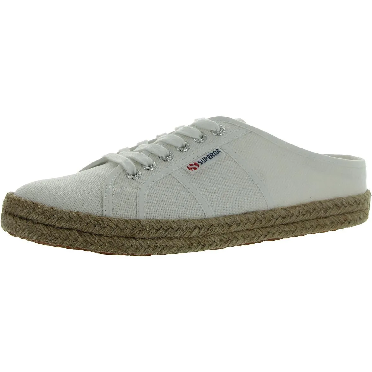 ROPE Womens Round toe Lace Up Mules