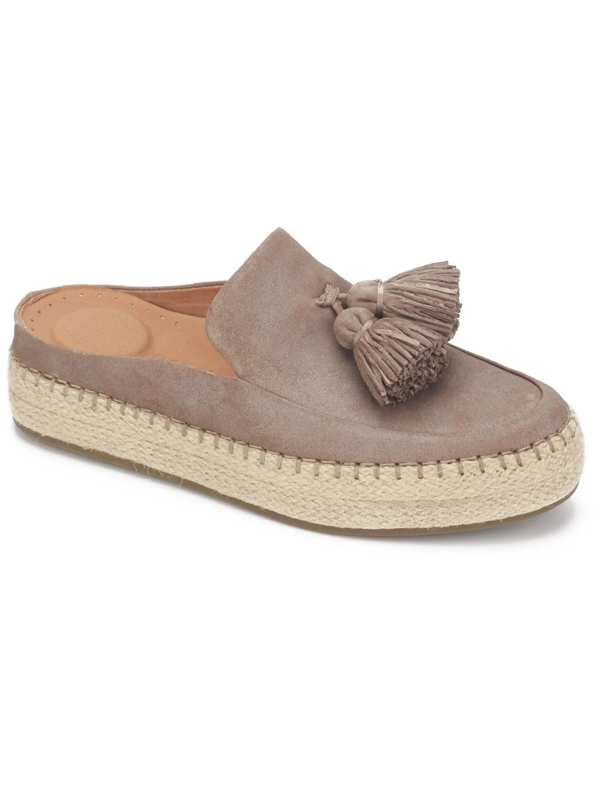 Rory  Womens Leather Platform Mules